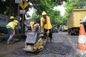 Pemuda Gesit Siap Atasi Masalah Jalan Rusak di Kota Tangerang 