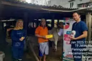 Tekan Kasus PMK, Peternak Kota Tangerang Bisa Ajukan Permohonan Vaksinasi, Vitamin Hingga Disinfektan Gratis.