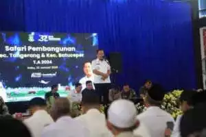 Safari Pembangunan, Masyarakat Sudah Bisa Menikmati GOR Tanah Tinggi 