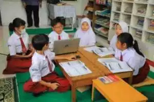 Tingkatkan Minat Baca, SDN Sukasari 4 Kota Tangerang Terapkan Digital Library 