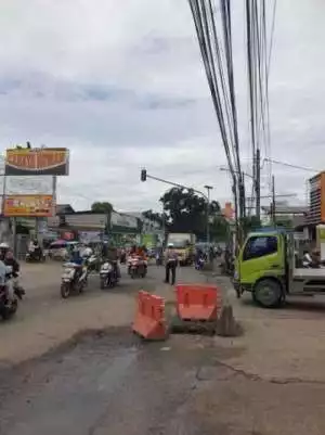 Rutinitas, Gatur Pagi Polsek Leuwiliang Melayani Masyarakat.