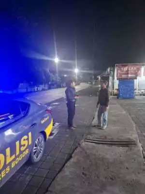 Polsek Ciomas Tindak Lanjutti Terkait Adanya Pemberitaan Viral di Media Sosial terkait tawuran Geng Motor.
