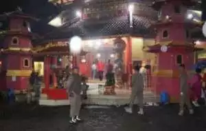 Satpol PP Kabupaten Tangerang Jaga Ketertiban Vihara Saat Imlek 2025