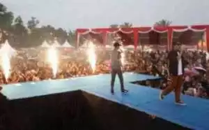 Bupati Enos Buka Secara Resmi Pesta Rakyat HUT Ke 21 OKU Timur