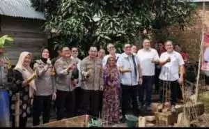 REI Sumsel dan Polrestabes Palembang Gelar Peletakan Batu Pertama Bedah Rumah di 8 Ulu