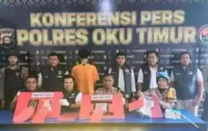 Satresnarkoba Polres OKU Timur Gagalkan Peredaran Narkoba Senilai Rp 250 Juta