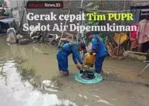 PUPR Kota Tangerang Sigap Penanganan Banjir