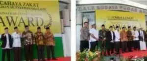 Bupati Sukabumi H.Marwan Hamami Hadiri Acara BAZNAS Kab. Sukabumi Memberikan Penghargaan Terhadap Sejumlah UPZ