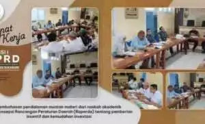 H. Deni Gunawan, S.IP, Mewakili Ketua DPRD Kabupaten Sukabumi, Menghadiri Rapat Forum Konsultasi Publik Untuk Penyusunan Rancangan Awal Rencana Kerja Pemerintah Daerah (RKPD) Kabupaten Sukabumi Tahun 2026