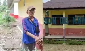 Tanpa Alas Hak, Oknum Kepsek Pagari Kebun Duku