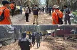 Sumur Minyak Ileggal Terbakar Diduga Milik AS Oknum Polisi Babat Supat.