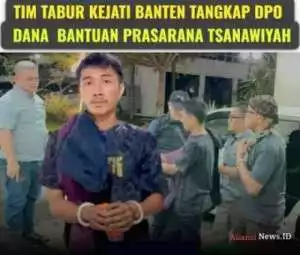 Sembunyi di Sumur Pacing  Kota Tangerang, Tim Tabur Kejati Banten Tangkap DPO Moh Ripai