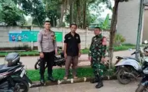Sinergitas Antara TNI-POLRI Dalam Rangka Melaksanakan Kegiatan Sambang Kamtibmas.