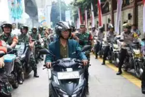 BEM PTNU dan Polri Gelar Bansos di Beberapa Wilayah.