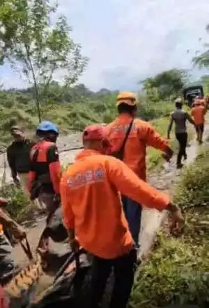 Kegiatan Sar, Polres Bogor TNI Dan Stakeholder Terkait Lainnya Dalam Pencarian Terhadap Korban Hanyut Pada Bencana Alam di Puncak Buahkan Hasil.