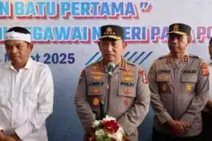 Dukung Program Pemerintah, Kapolri Canangkan 100.000 Rumah Subsidi bagi Personel Polri.
