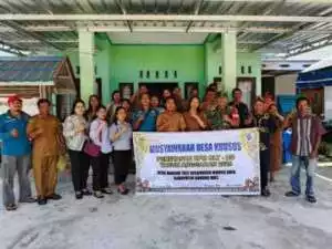 Babinsa Hadiri Rapat Musdessus dalam Rangka Penetapan KPM Bantuan Langsung Tunai BLT-DD.