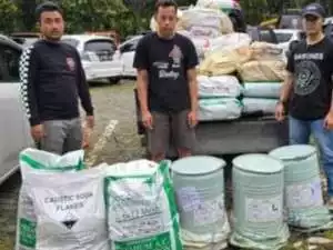 Gerak Cepat Polda Banten Meringkus Pemasok Sianida, Para Tambang Emas Ilegal di Lebak.
