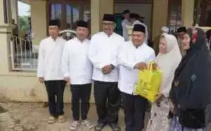 Ketua DPRD Kabupaten Sukabumi Budi Azhar Hadiri Muhibah Ramadhan Bersama Bupati Sukabumi H.Asep Japar Di Masjid Nurul Hikmah Sagaranten