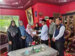 Alumni Akpol 1993 Bantu Keluarga Korban Penembakan Kapolsek di Way Kanan