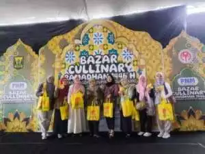 Kepala Dinas Perikanan Kabupaten Sukabumi Hadiri Penutupan Bazar Culinary Ramadhan 1446 H