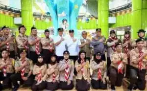 Kapolri Perintahkan Jajaran Antisipasi Kejahatan di Sekitar Stasiun Agar Pemudik Nyaman dan Aman.