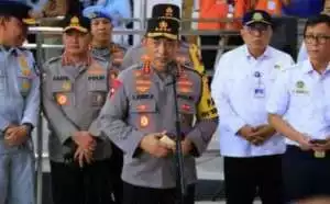 Kapolri Prediksi Puncak Arus Balik Lebih Tinggi Dibanding Arus Mudik.