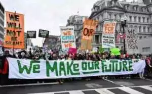 Demo Besar Guncang AS di 1.200 Lokasi dan 50 Negara Bagian