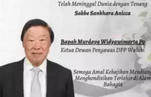 Murdaya Poo, Pemilik Pondok Indah Mall, Meninggal karena Kanker