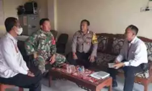 Sinergitas TNI-POLRI Polsek Parungpanjang Monitoring Sambang Dialog Ajak Jaga Kondusifitas Cegah Gangguan Kriminalitas