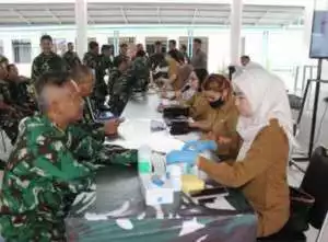 Cegah Sejak Dini Bahaya Diabetes Melitus, Anggota Kodim 1016/Plk Ikuti Penyuluhan.