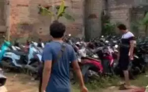 Viral! Penampungan Motor Hasil Tarikan Debt Collector di Bogor Digerebek Polisi