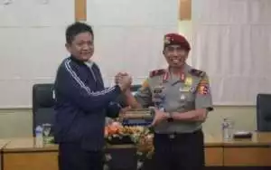 Bupati Enos Terima Kunjungan Kerja Kepala BNNP Sumatera Selatan