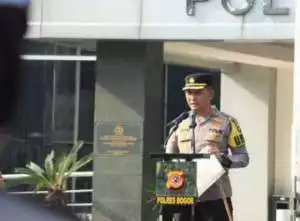 Kapolres Bogor Pimpin Langsung Apel Siaga May Day 2025.