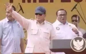 Mayday, Prabowo Janji Dukung Pembahasan RUU Perampasan Aset