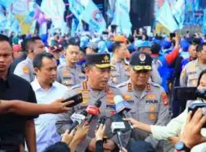 Dihadiri Presiden, Kapolri Pastikan Beri Pengamanan-Pelayanan Terbaik May Day Fiesta.