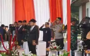 Kapolres Bogor Hadiri Upacara Peringatan Hari Pendidikan Nasional Tahun 2025