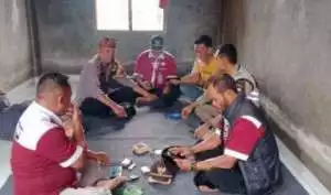 Polsek Cijeruk Besama TNI-POLRI Melaksanakan Kegiatan Sambang Warga