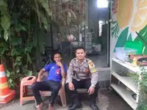 Bhabinkamtibmas Wilayah Hukum Polsek Taman Sari Sambang Warga Binaan.