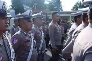 Kapolres Bogor Cek Kesiapan Personel, Tegaskan Komitmen Jaga Kamtibmas di Kabupaten Bogor.