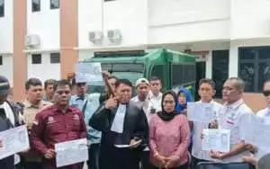 Sidang Hasil Putusan Kriminalisasi Terhadap Wartawan Di PN Prabumulih Ditunda