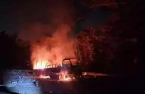 Ledakan rumah Polisi makan korban tetangga, ibu dan bayi tewas berpelukan