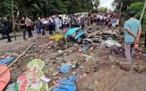 Nama-Nama Korban Kecelakaan Maut Truk Vs Angkot di Purworejo