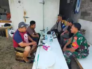 Bhabinkamtibmas dan Babinsa Polsek Cijeruk melaksanakan Giat Sambang kepada Warga Binaan.