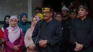 Kepala Dinas Perikanan Kabupaten Sukabumi Hadiri Acara Pisah Sambut Bupati dan Wakil Bupati Sukabumi
