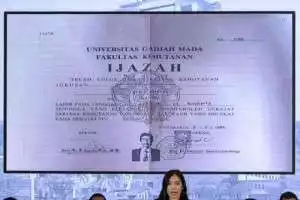 9 Fakta Meyakinkan Jokowi Lulusan Fakultas Kehutanan UGM dan Ijazahnya Asli