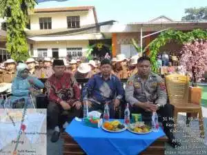 Ciptakan Keamanan, Bhabinkamtibmas dan Unit Patroli Polsek Rumpin Sambangi Warga Desa Mekarsari.