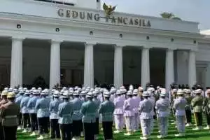 Presiden Prabowo Pimpin Upacara Peringatan Hari Lahir Pancasila