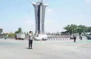 Cegah Gangguan Kamtibmas, Bhabinkamtibmas dan Bhabinsa Polsek Ciampea Kontrol Desa Binaan.