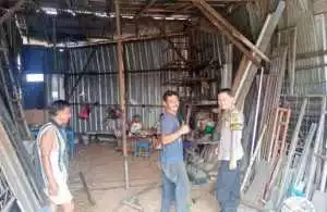 Kapolsek Dramaga Laksanakan Program Jumat Curhat Dengarkan Aduan Keluh Kesah Warga Masyarakat Terkait Harkamtibmas.